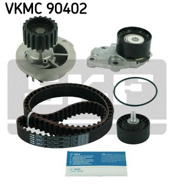 VKMC 90402 SKF - Насос охолоджуючої рідини + комплект зубчатого ремня0